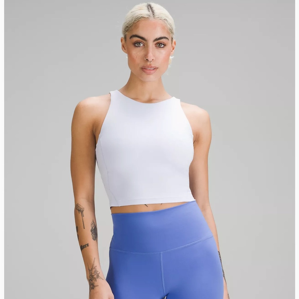 NWT Lululemon Align High Neck Tank - Blissful Blue - Size 8